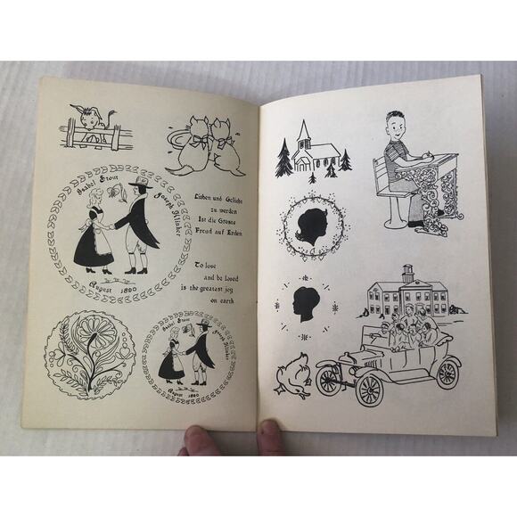 Vintage 1959 Designs Galore Book Jane Snead People Floral Crafts Illustrations - Picture 10 of 12